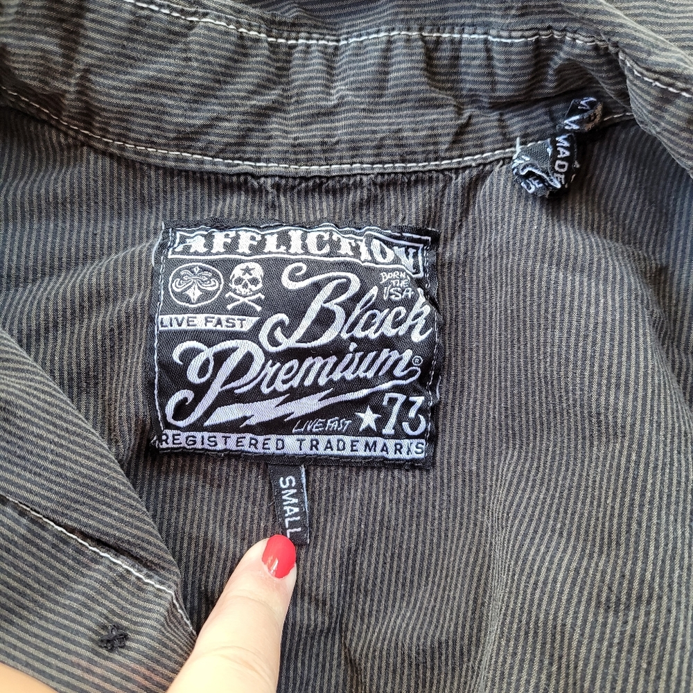 Affliction Button Down - image 2